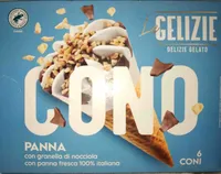 Gelizie cono gelato alla panna