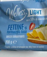 Fettine di formaggio fuso