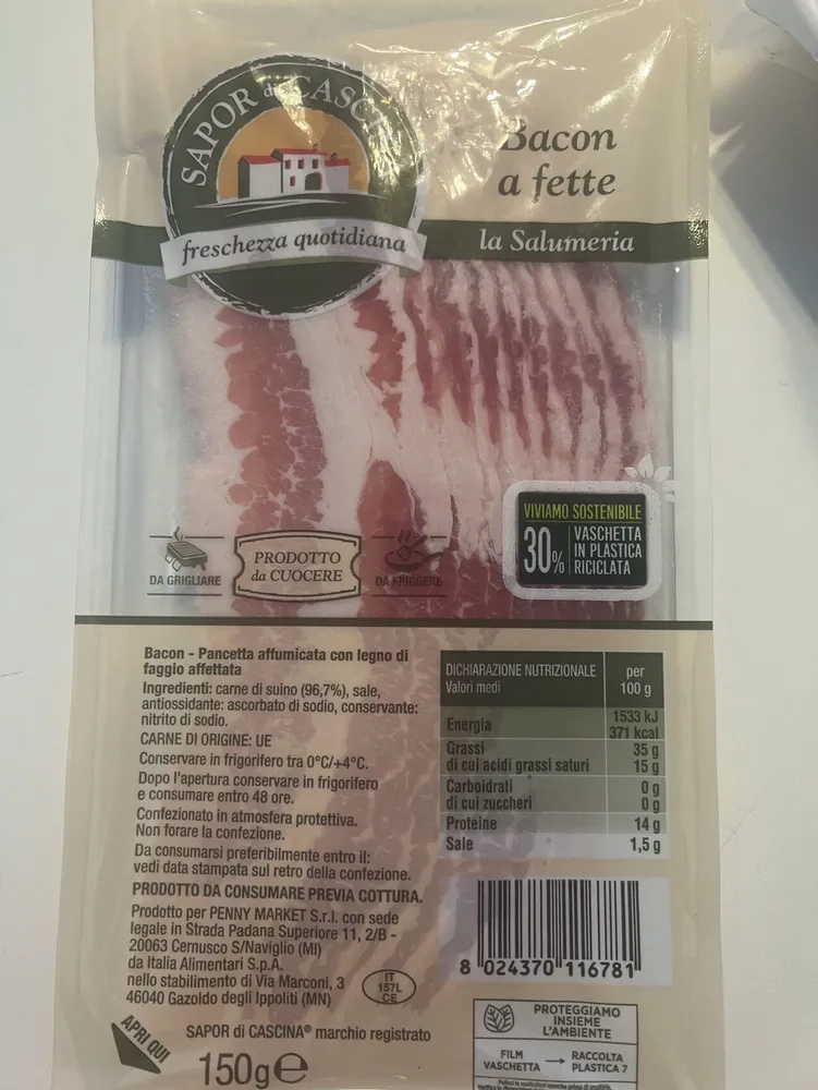 Bacon A Fette