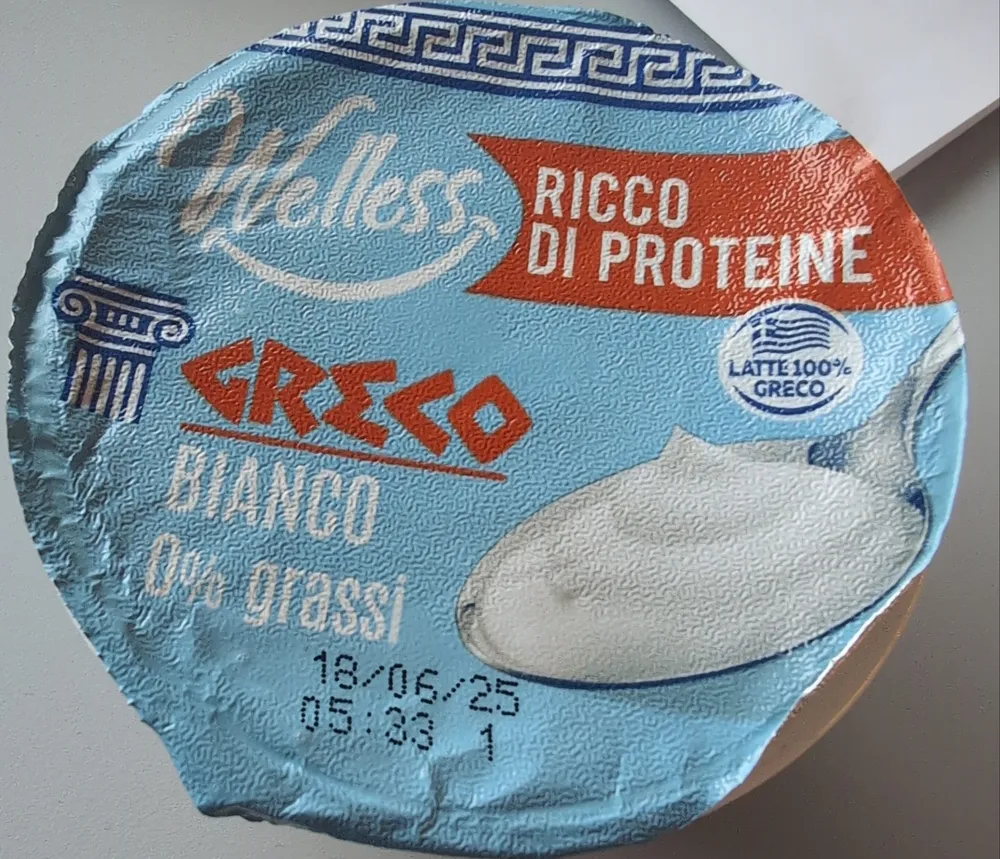 Yogurt Greco welless bianco