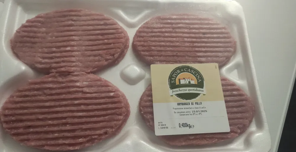 hamburger di pollo