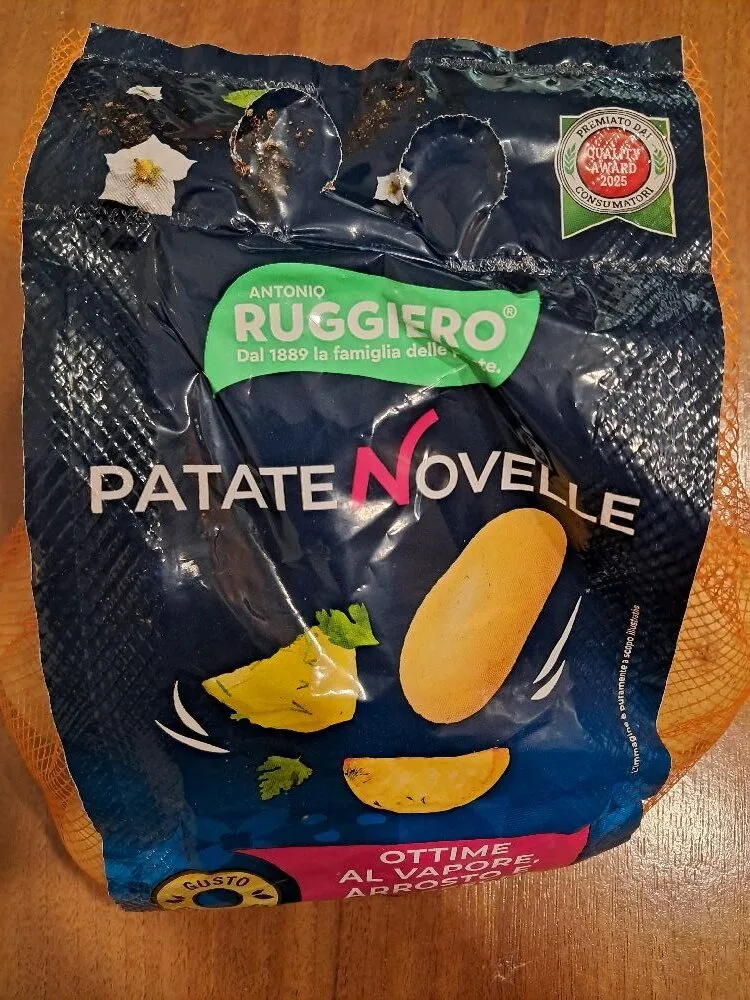 Patate novelle Antonio Ruggiero
