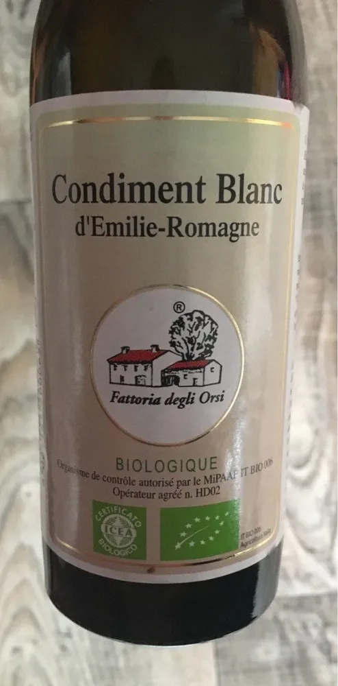 Condiment Blanc d'Emilie-Ragne