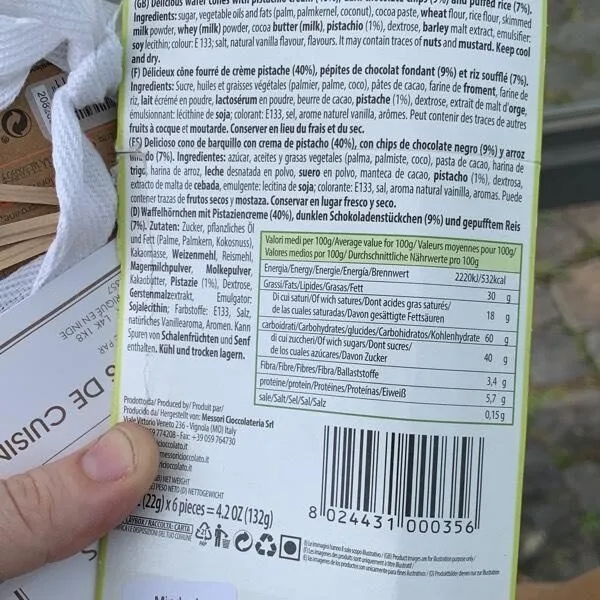 Pistachio no Ice Cream