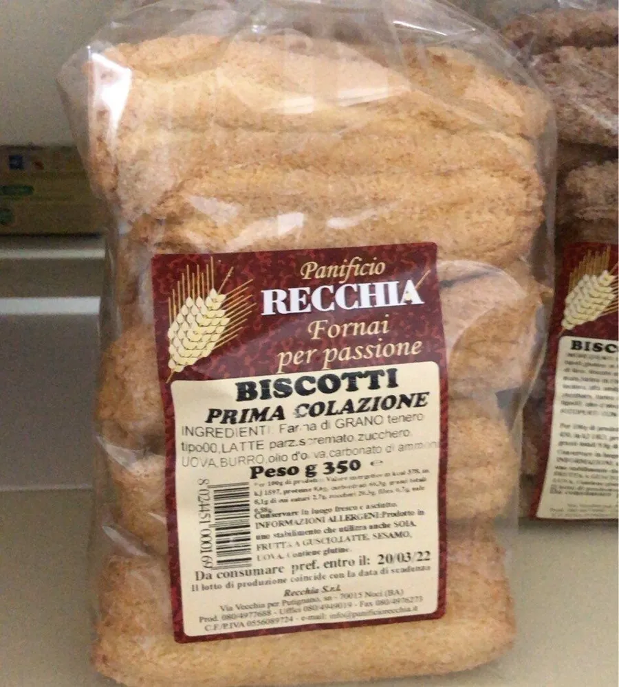 Biscotti prima colazione