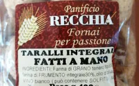 Taralli integrali fatti a mano