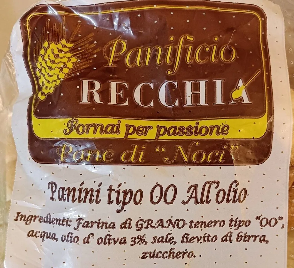 Panini panificio Recchia