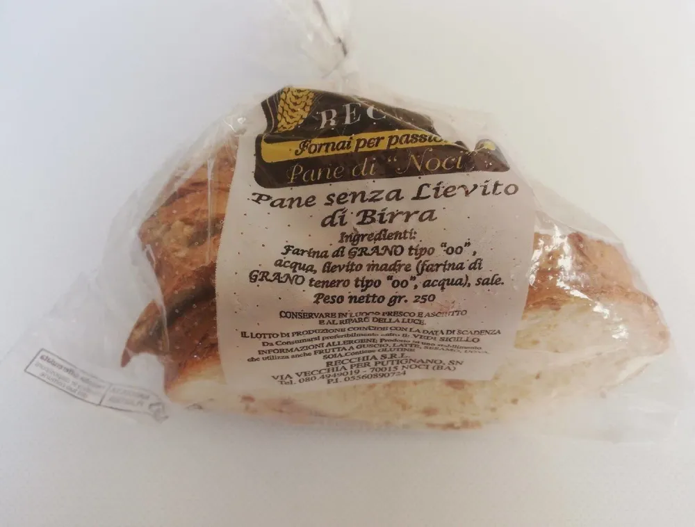 Pane senza Lievito di Birra