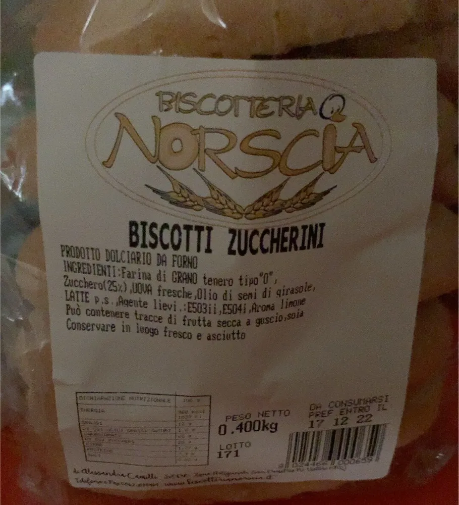 biscotti zuccherini