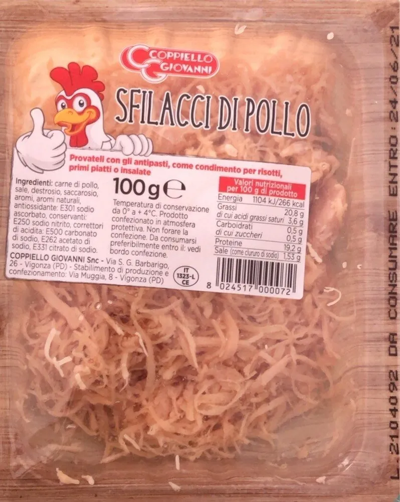 Sfilacci di Pollo