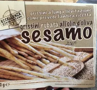 Grisini tipo 0con sesamo e con olio di oliva