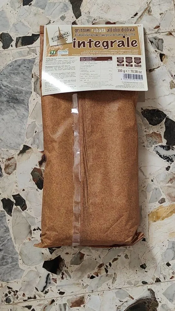 Grissini rubità all'olio d'oliva