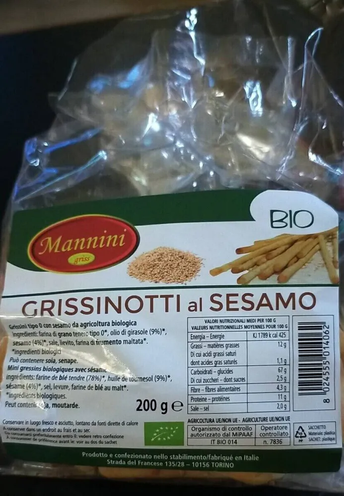 Grissinoti Al sesamo