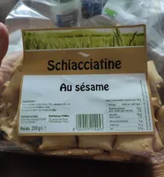 Schiacciatine au sésame