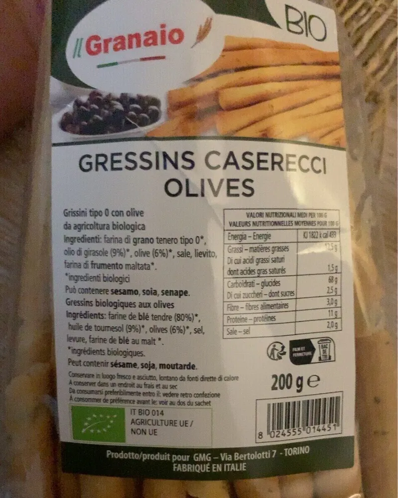 Gressins bio