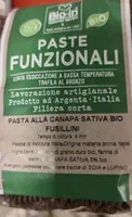 Pasta alla canapa bio sativa fusillini
