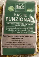 Pasta con curcuma e peoe bio margherite