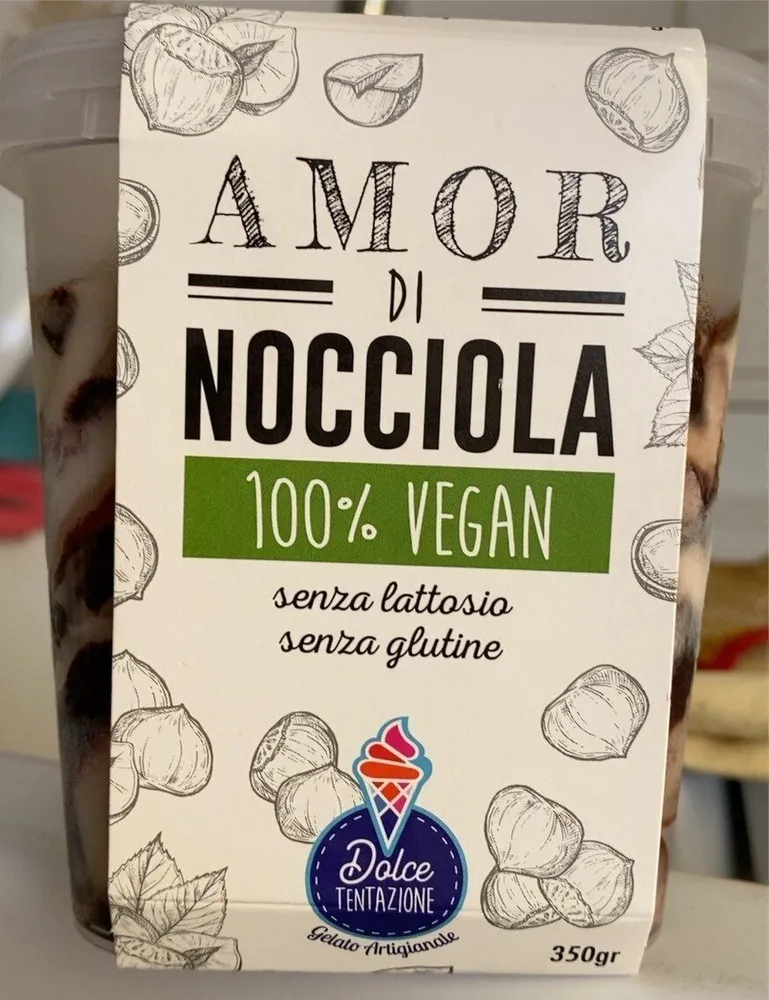 Amor di nocciola 100% vegan