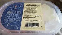 Gelato al limone/fragola