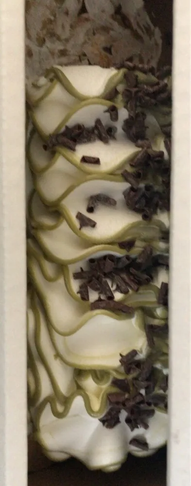 Tronchetto gelato fior di pistacchio