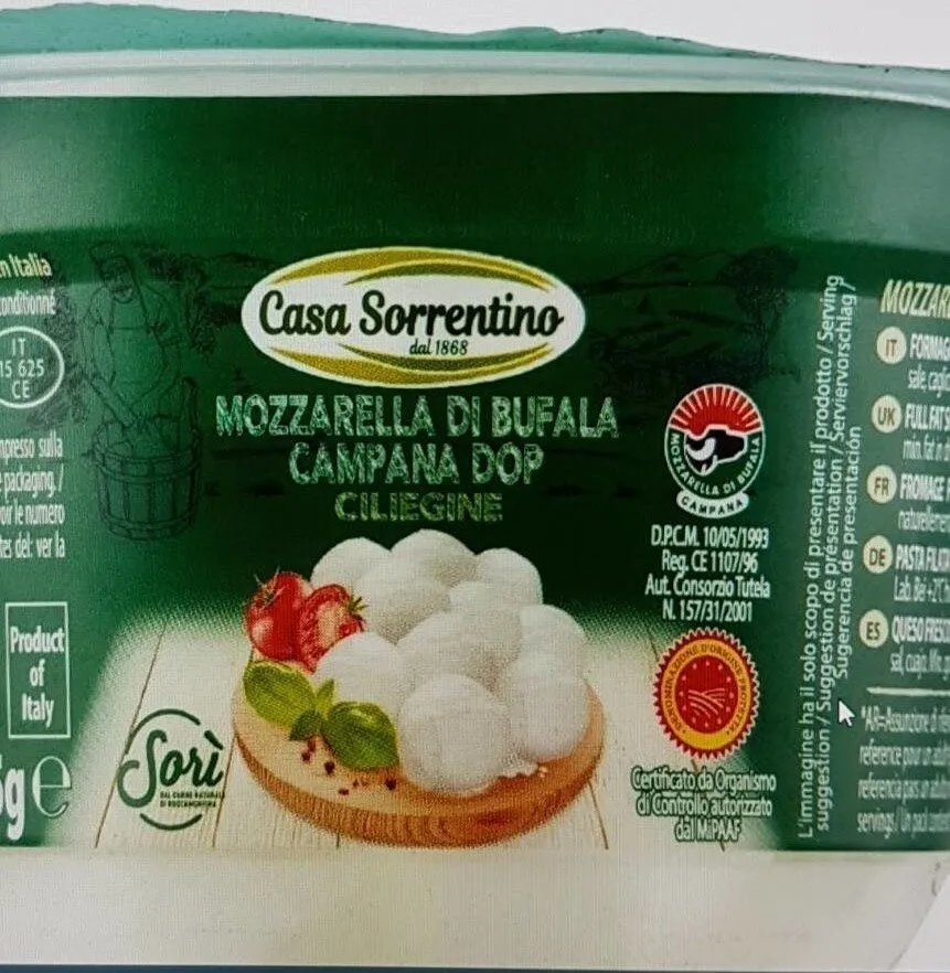 mozzarella di bufala