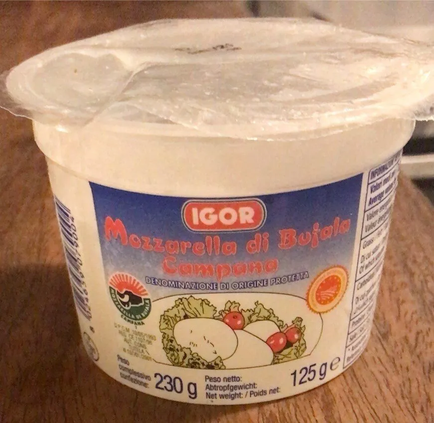 Mozzarella di bufala campana