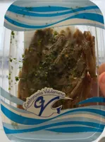 Filetti di acciughe aglio e prezzemolo