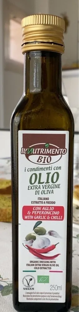 I condimenti con olio extra vergine di oliva