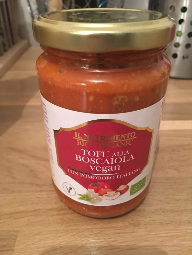 Tofu alla boscaiola vegan