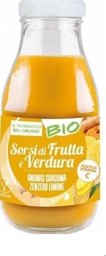 Sorsi Di Frutta E Verdura - Ananas Curcuma Zenzero Limone