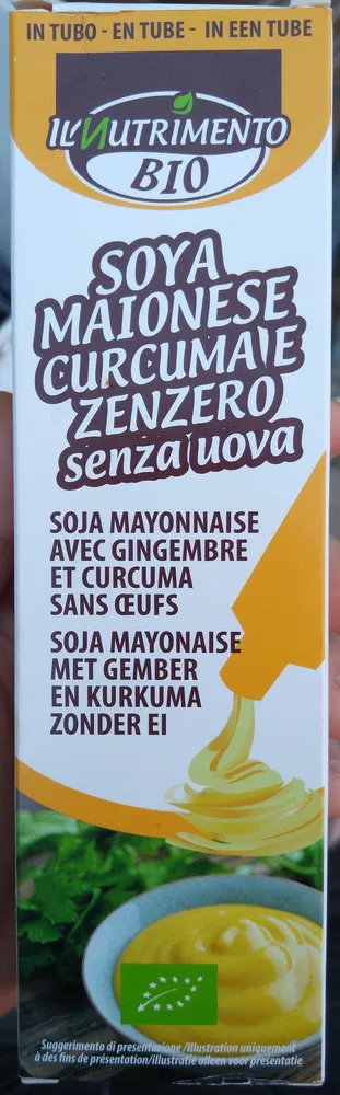 Soya maionese curcuma e zenzero