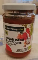 Vegan ragu di lenticchie con pomodoro italiano