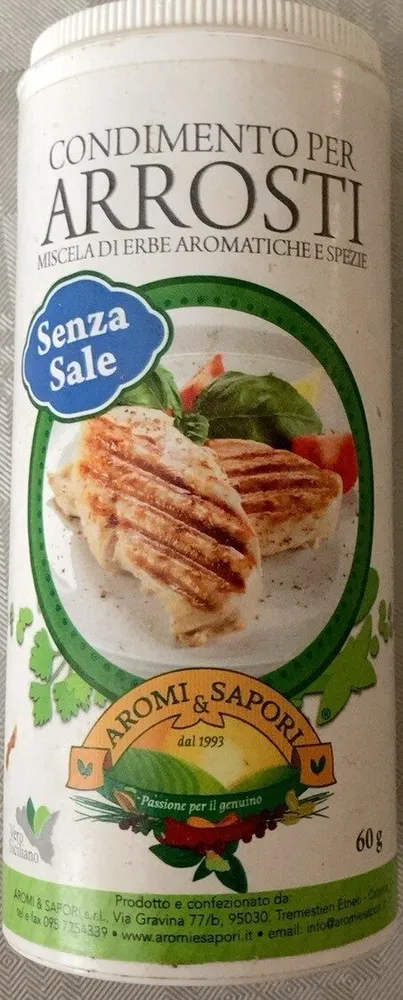 Condimento per arrosti