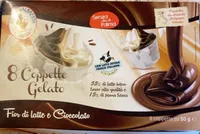 Fior di latte e cioccolato