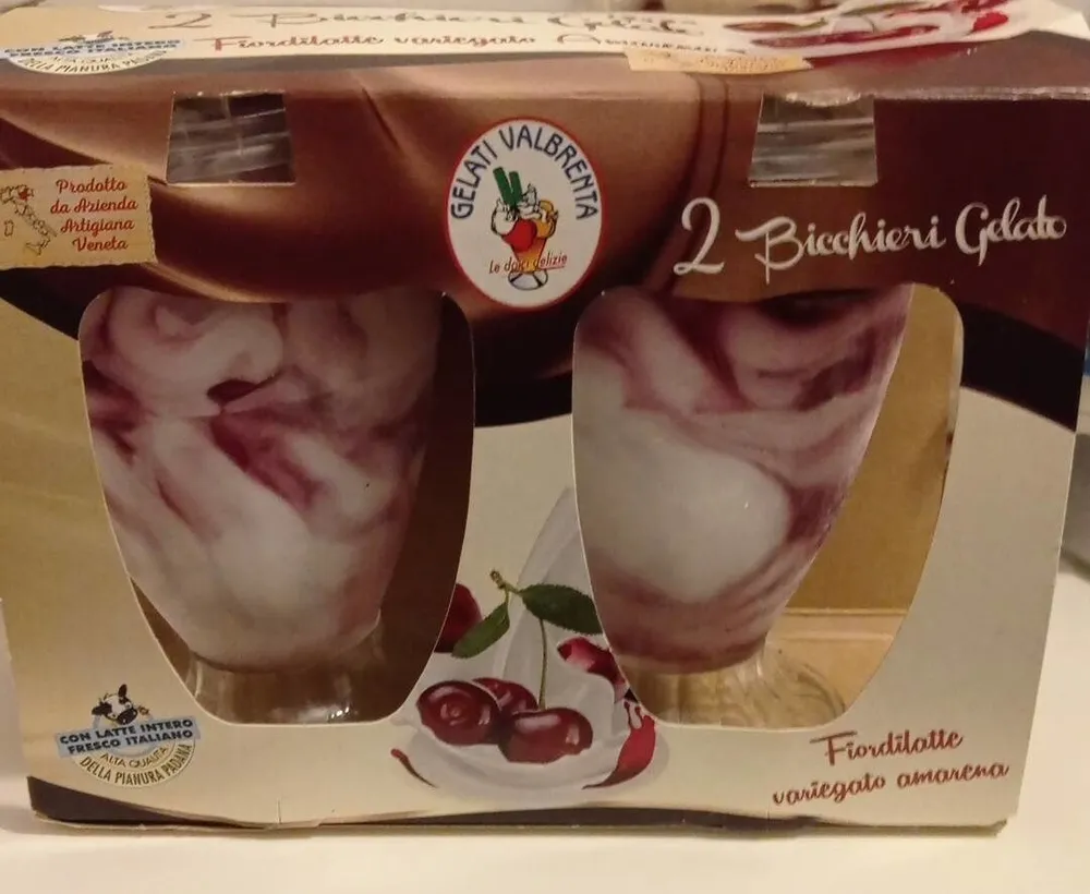 Fiordilatte variegato amarena