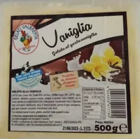 Gelato al gusto vaniglia