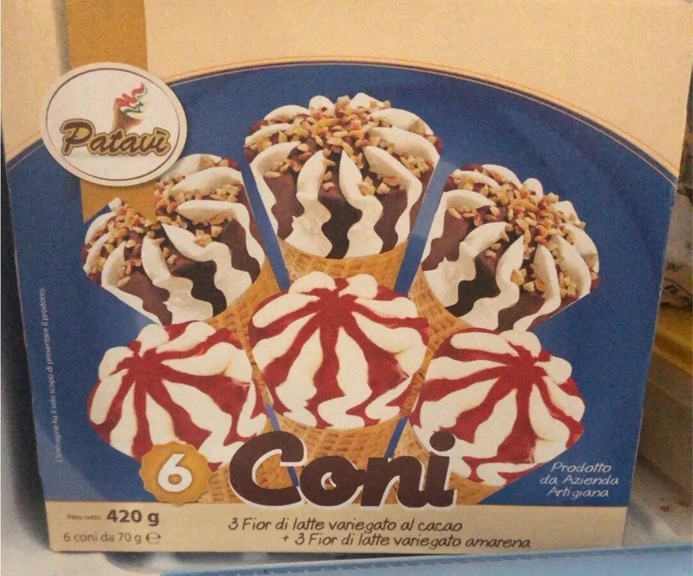Coni gelato