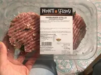 Hamburger vitello mozzarella e spinaci