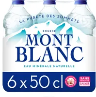 MONT BLANC 6 x 0.50 L Eau Minérale Naturelle