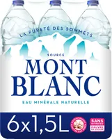 MONT BLANC Eau Minérale Naturelle 6x1.50 L