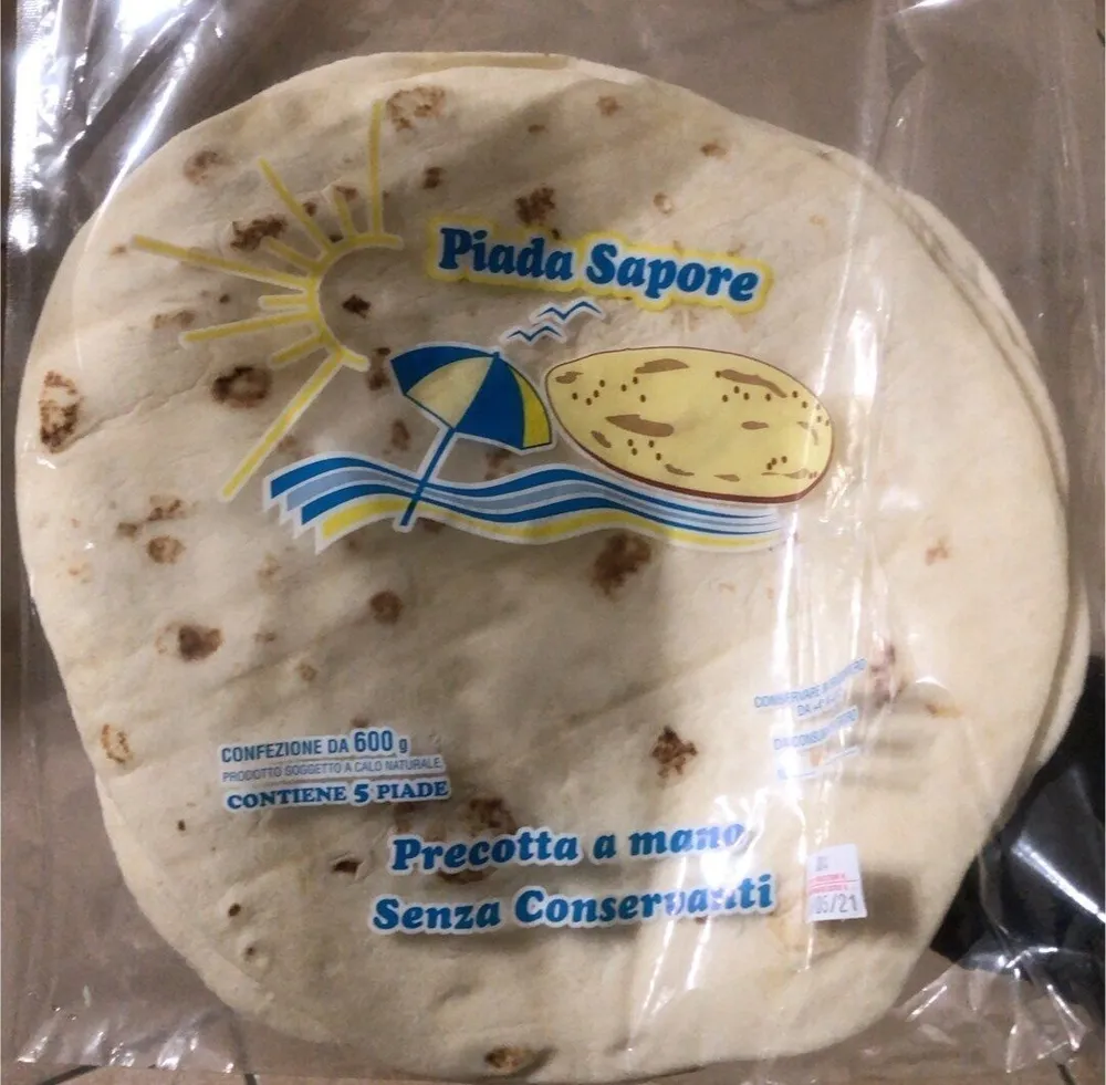 Piada sapore