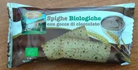 Spighe biologiche con gocce di cioccolato