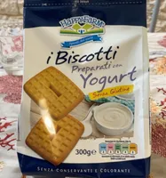 I biscotti preparsti con yogurt