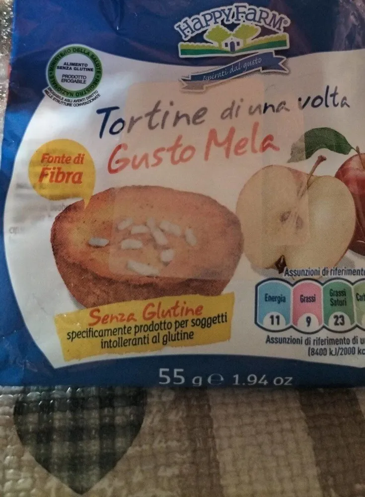 Tortine gusto mela