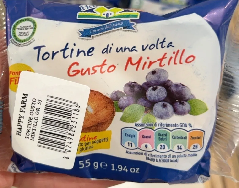 tortine di una volta mirtillo
