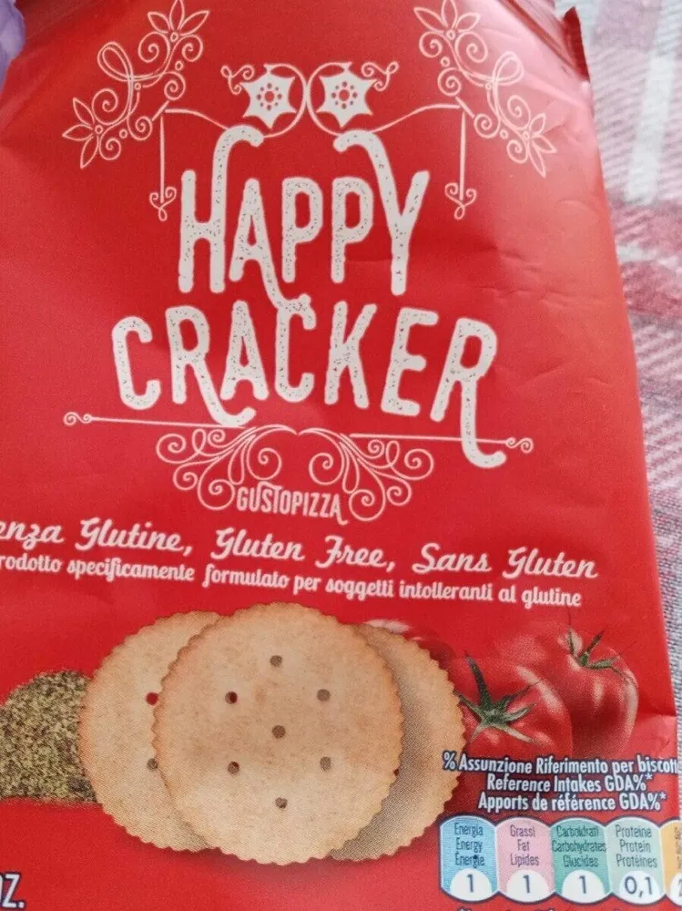 Happy cracker gusto pizza senza glutine