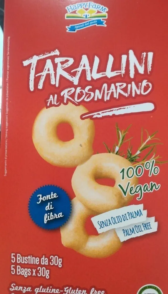 Tarallini al rosmarino