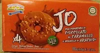 Jo con copertura al caramello e granella di arachidi