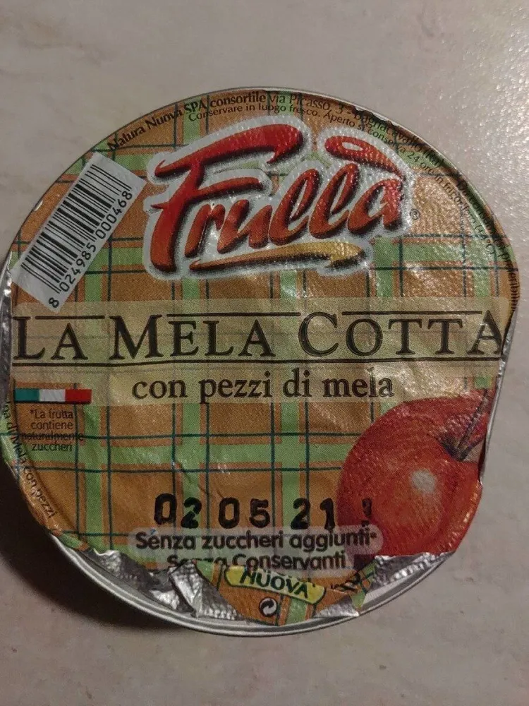 La Mela Cotta con pezzi di mela