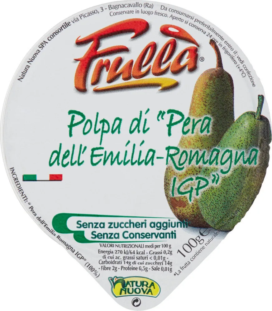 Polpa di pera dell'emilia-romagna IGP